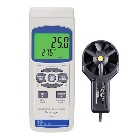Sper Scientific Anemometer SD Card Logger 850023